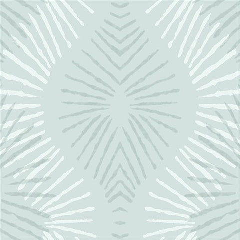2793-87324 Feliz Seafoam Beaded Ogee Wallpaper