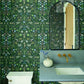 RI5156 Hunter Green Wildwood Wallpaper