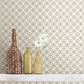 2656-004053 Taupe Star Bay Wallpaper