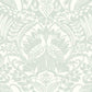 Egret Damask Wallpaper