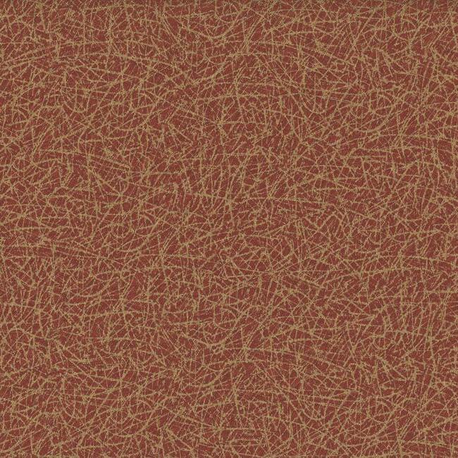 Tossed Fibers Red Wallpaper