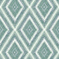 2969-26016 Zaya Green Tribal Diamonds Wallpaper by Brewster