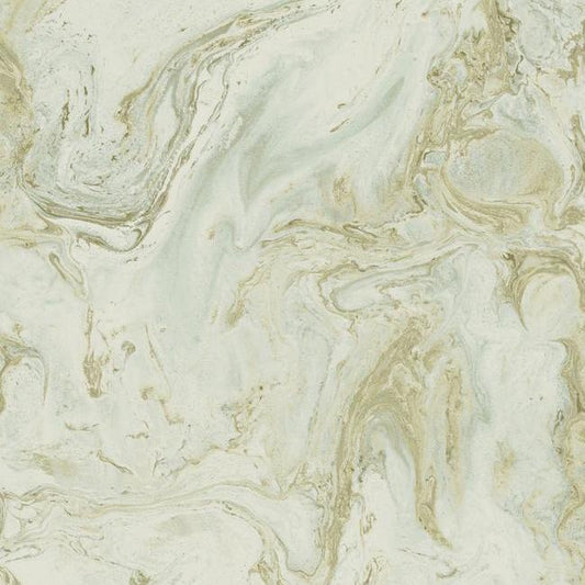 Y6231205 Green Whisper Oil & Marble Wallpaper