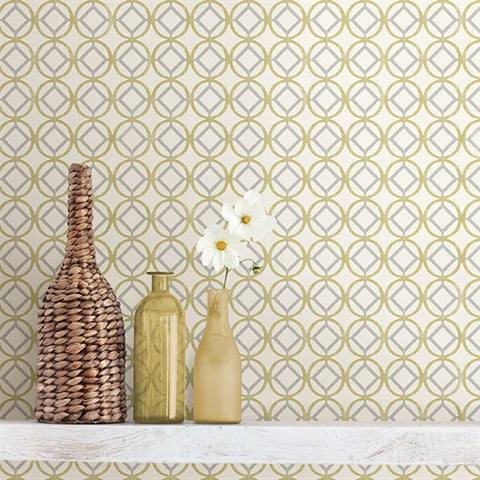 2656-004051 Tan and Grey Star Bay Wallpaper