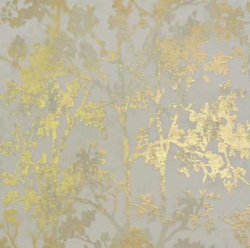 Shimmering Foliage Wallpaper