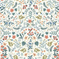 RI5157 Beige/Coral Wildwood Wallpaper