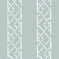 2785-24806 Aqua Latticework Wallpaper