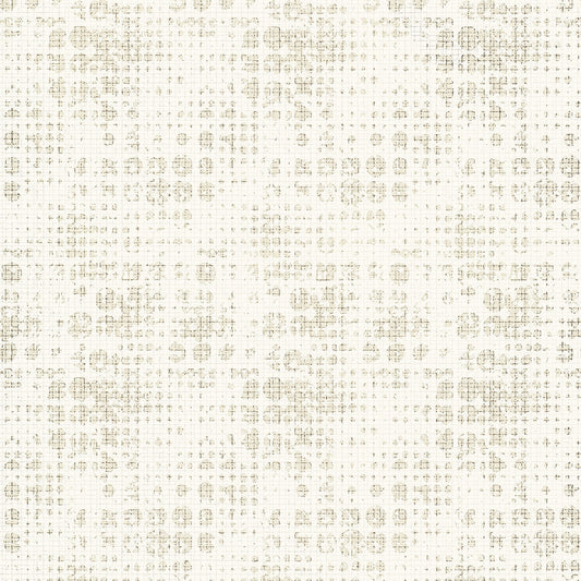Celeste Platinum Geometric Wallpaper