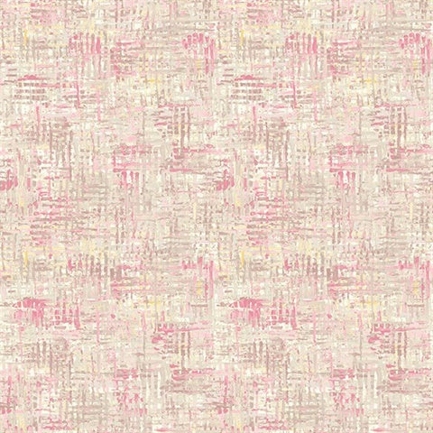 2656-004029 Pink and Grey Avalon Wallpaper