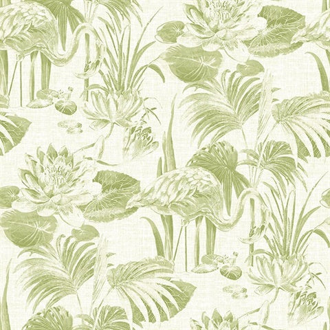 2861-87526 Frolic Green Lagoon Equinox By A Street Prints