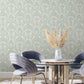 Shell Damask Wallpaper