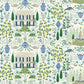 RI5109 Blue/Green Camont Wallpaper