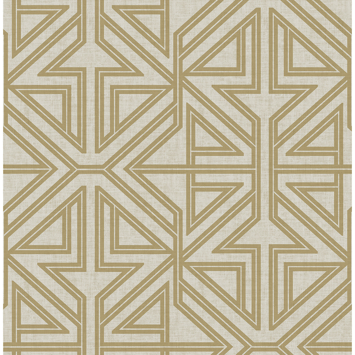 Kachel Gold Geometric Wallpaper