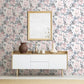 2903-25840 Orla Purple Floral Wallpaper Blue Bell By A Street Prints