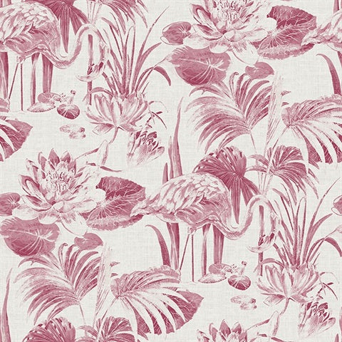 2861-87524 Frolic Magenta Lagoon Equinox By A Street Prints