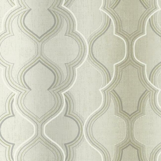 Modern Ombre Damask Wallpaper