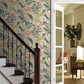 RI5169 Light Pink Peacock Wallpaper