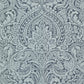 Artemis Sapphire Floral Damask Wallpaper