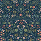 RI5154 Navy Wildwood Wallpaper