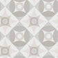2821-25133 Ellis Light Brown Geometric Wallpaper
