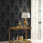 Graphic Damask Wallpaper