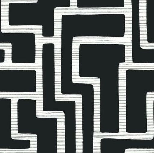 Graphic Polyomino Wallpaper