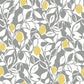 2969-26025 Loretto Grey Citrus Wallpaper by Brewster