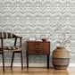 Petite Watercolor Chevron Wallpaper
