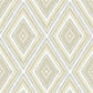 2969-26014 Zaya Light Yellow Tribal Diamonds Wallpaper by Brewster