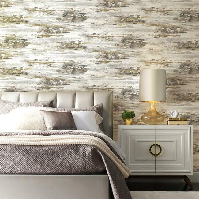 Birch Bark Texture Wallpaper
