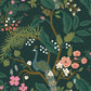 RI5168 Emerald Peacock Wallpaper