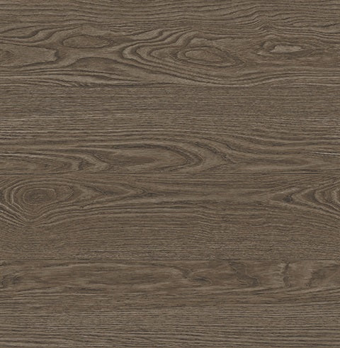 Salvaged Wood Brown Plank Wallpaper