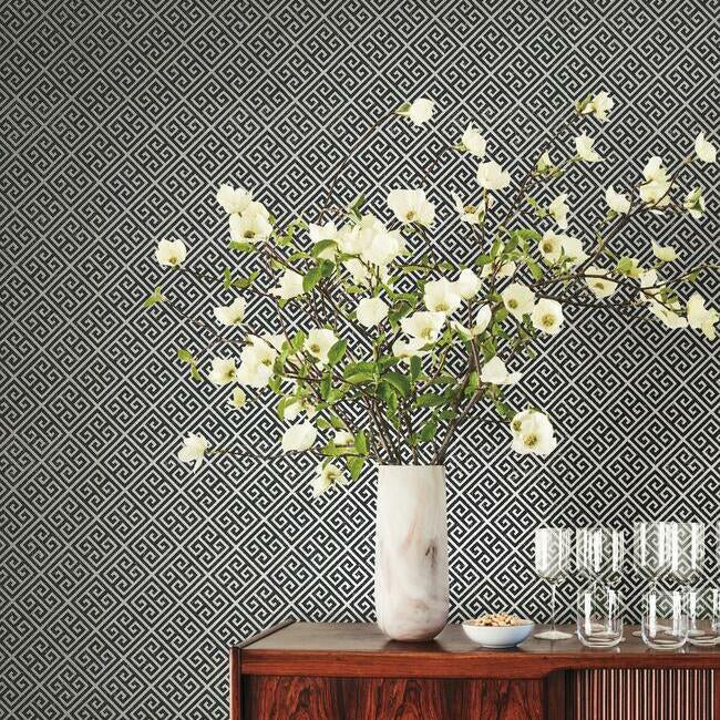 Grecian Geometric Wallpaper