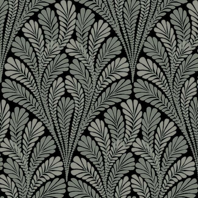 Shell Damask Wallpaper