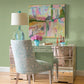 2969-24284 Agave Green Imitation Grasscloth Wallpaper by Brewster