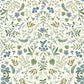 RI5155 Blue/Green Wildwood Wallpaper