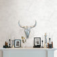 Innuendo White Marble Wallpaper