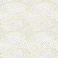2903-25869 Bennett Grey Dotted Scallop Wallpaper Blue Bell By A Street Prints