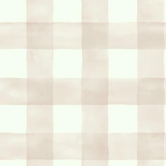 MH1517 Watercolor Check Wallpaper