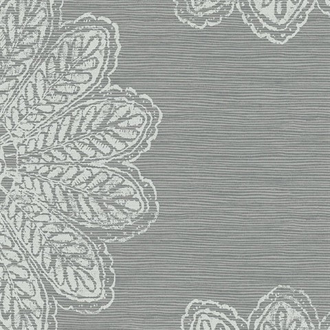 2793-24746 Sol Slate Medallion Wallpaper