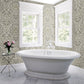 2793-24735 Garden Of Eden Taupe Damask Wallpaper