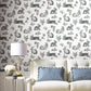 Bunny Toile Wallpaper