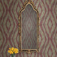 2763-24220 Ethereal Red Ogee Wallpaper By Brewster