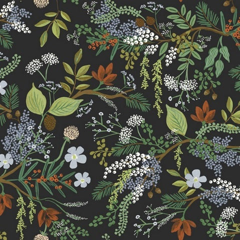 RI5166 Black Juniper Forest Wallpaper
