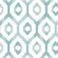 2744-24142 Lucia Teal Diamond Wallpaper By Brewster