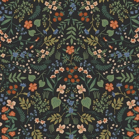 RI5158 Black Wildwood Wallpaper