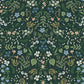 RI5156 Hunter Green Wildwood Wallpaper