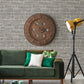 Faï¿½ade Grey Brick Wallpaper By Brewster