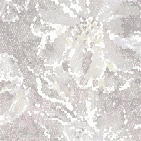 2793-24709 Allure Lavender Floral Wallpaper
