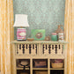 1014-001866 Turquoise Gypsy Damask Wallpaper By Brewster